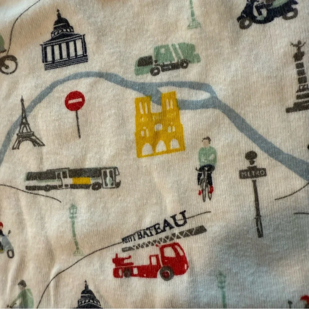 5 for $25!! French Petit Bateau Baby Boy 12 months or 74cm - Picture 5 of 10